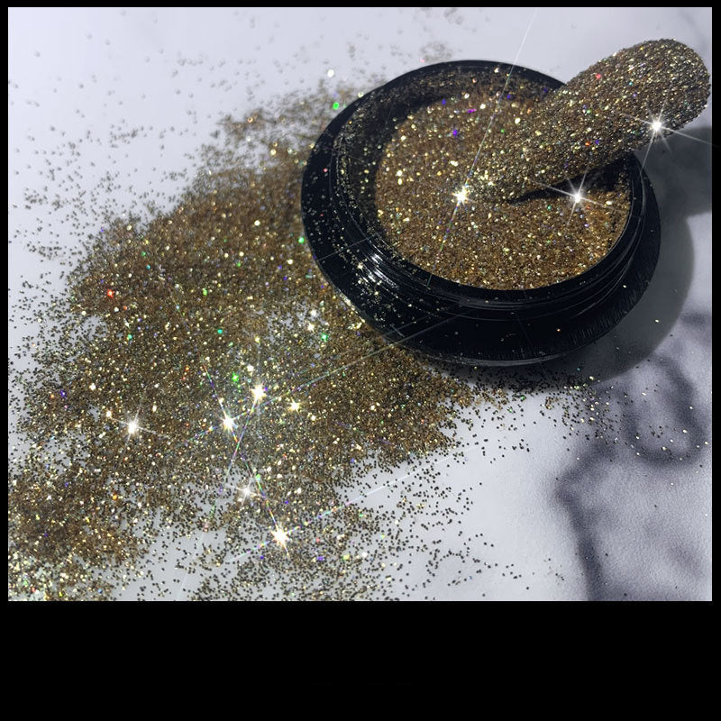 Glitter Nails Crystal Diamond Powder Net Celebrity Vibrato