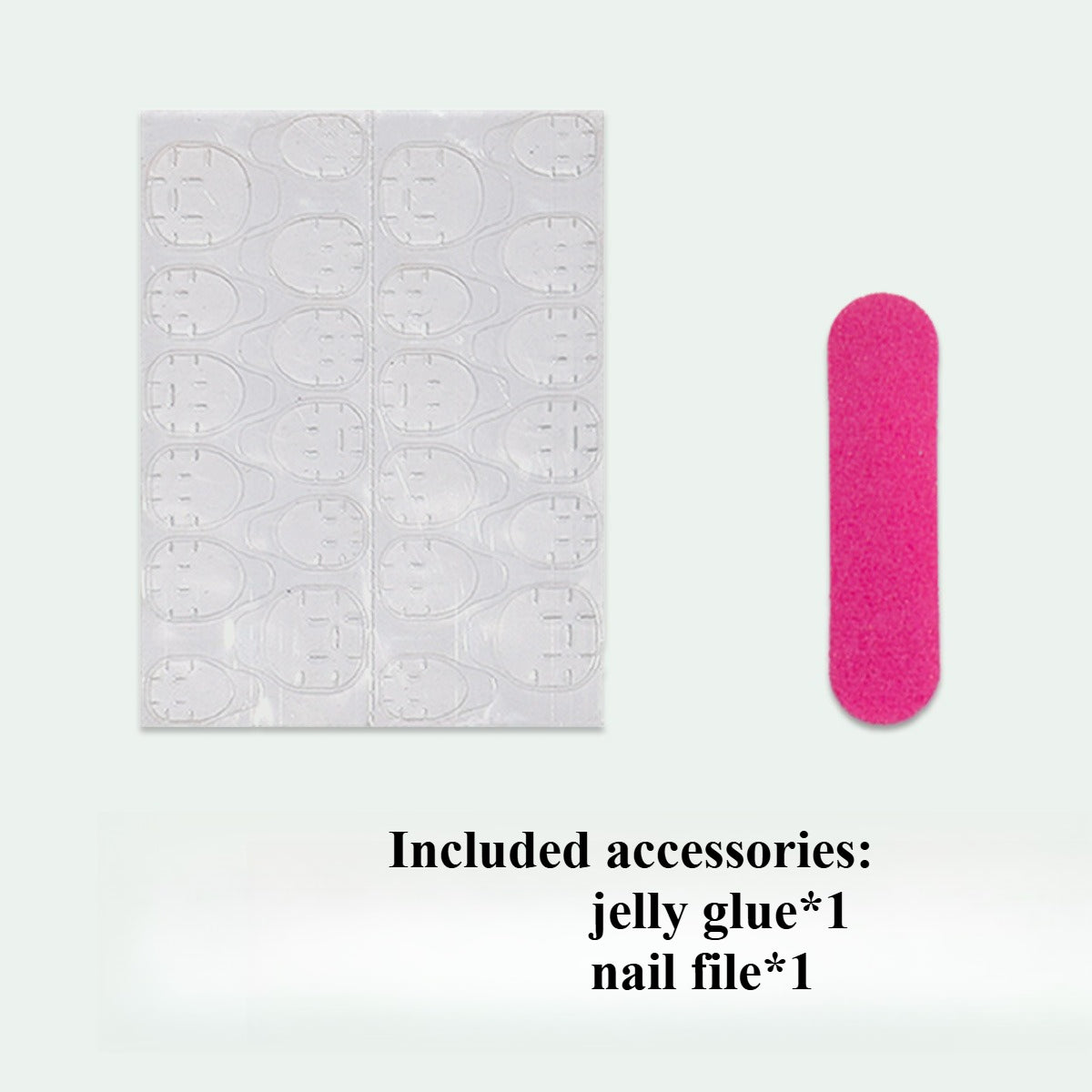 Halloween Press On Nails – 24pcs Cute Short Oval Glossy Fake Nails 