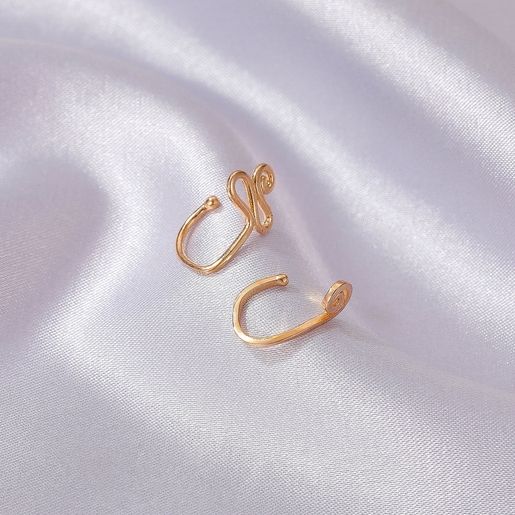 Punk Metal No Hole Nails Exaggerated