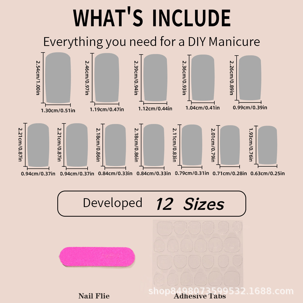 Handmade Butterfly Bow Press On Nails – Reusable Simple Fake Nail Tips, Elegant Nail Art for Women 