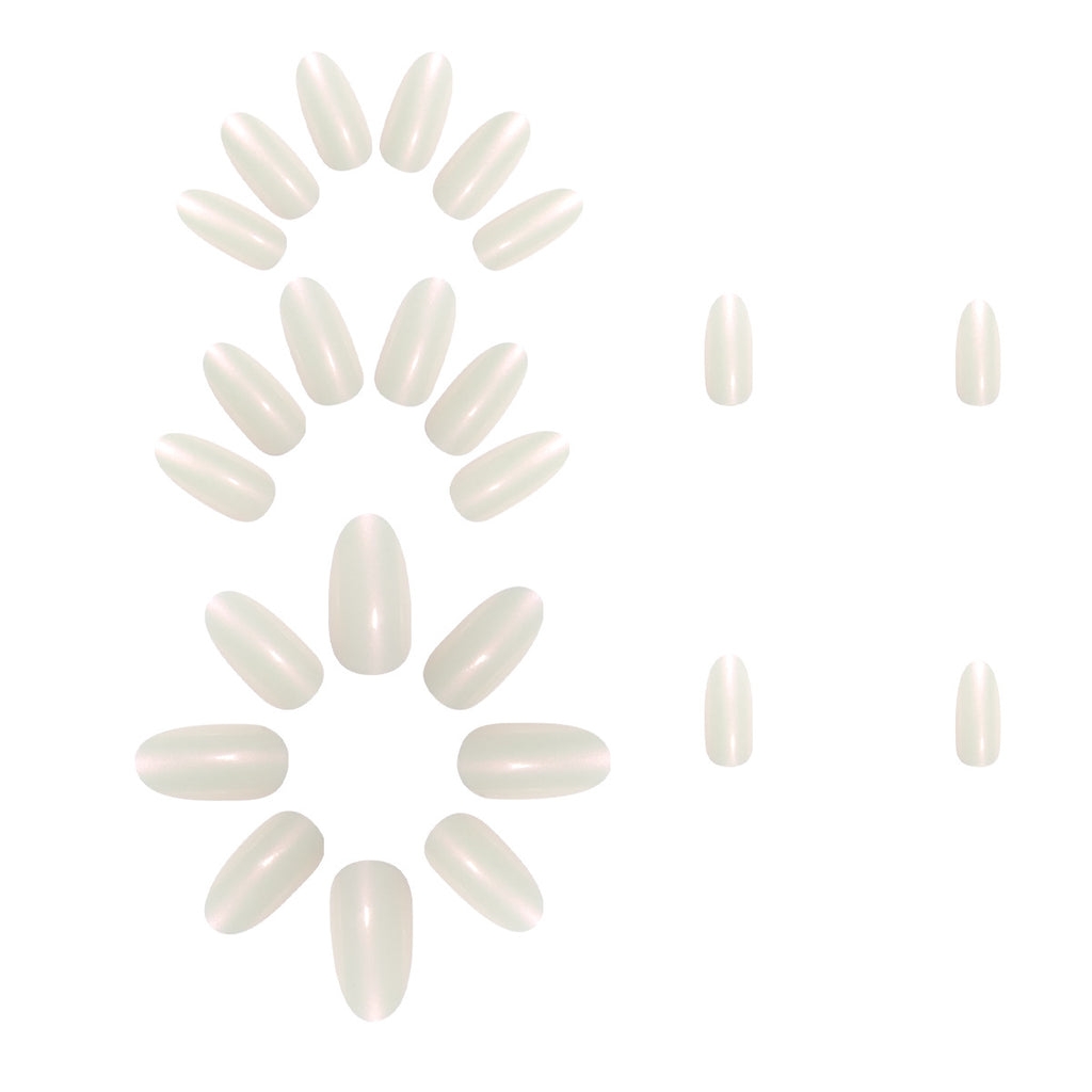 Aurora Chameleon Press On Nails – Almond Shape Medium Long 