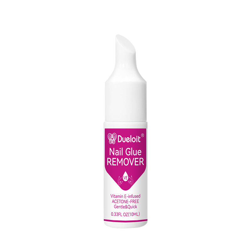 Gentle Nail Glue Remover with Vitamin E – Safe & Easy Press-On Nail Removal (30ml)