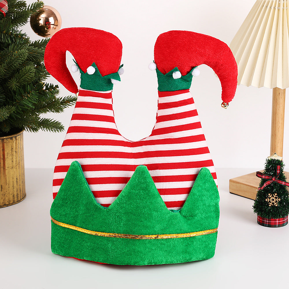 Christmas Party Hat Decoration – Santa, Elf & Clown Leg Hat Gift