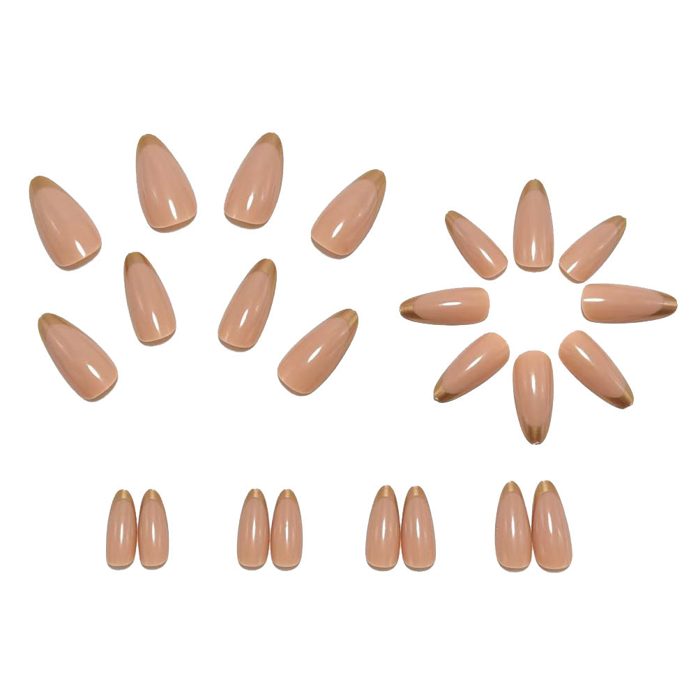 Almond Shape Press On Nails – Detachable Fake Nail Tips 