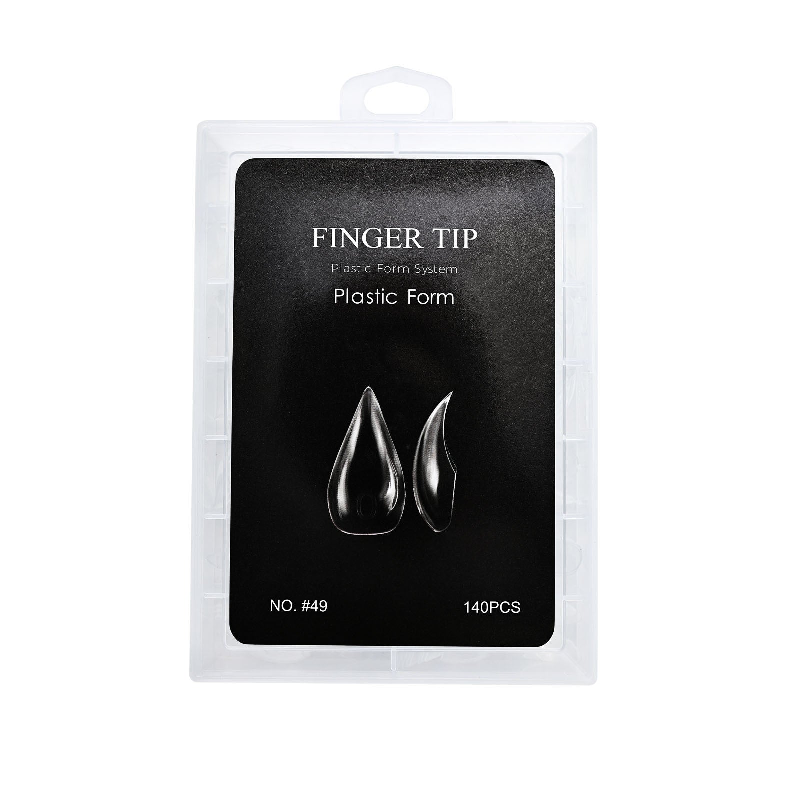 Reusable Stiletto Crystal Nail Forms – Quick Extension UV Gel &amp; Acrylic Nail Mold for DIY Manicure 