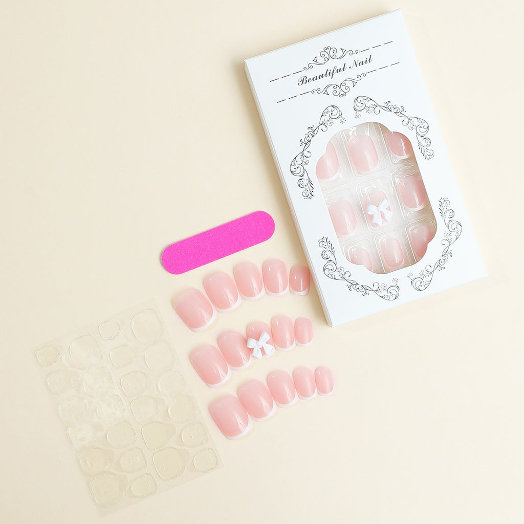 24PCS Long Stiletto Leopard Print Press On Nails – Reusable Fake Nail Tips 