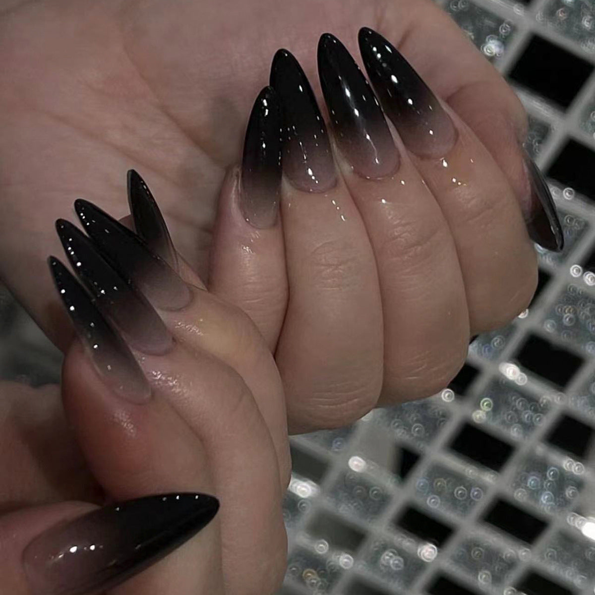 Halloween 3D Spider Bat Press On Nails