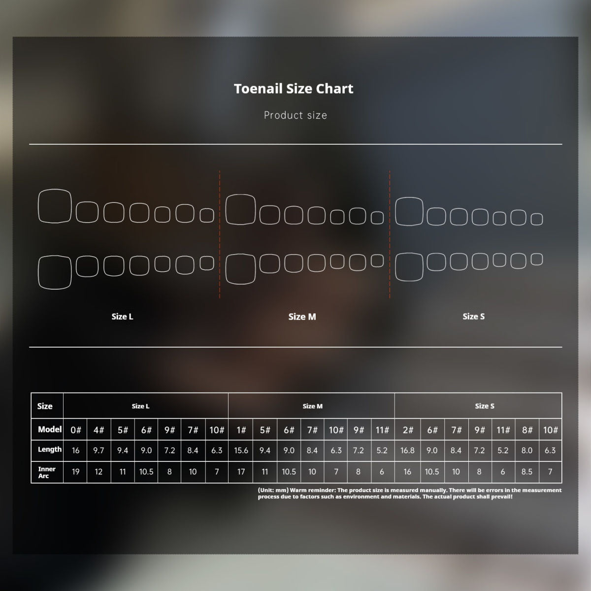 Light Sand-gold Electroplating Mirror Foot Wear Nail Toe