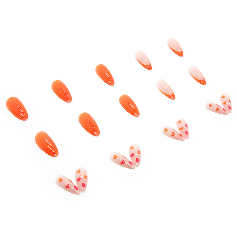 Summer Warm Love Press On Nails Wear Armor